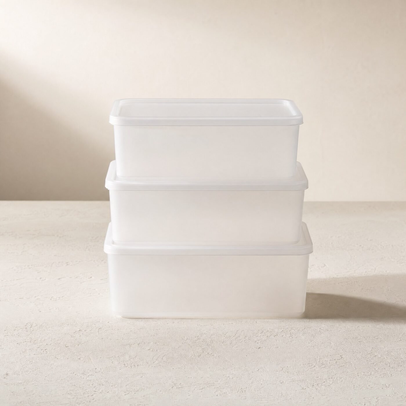Stackable Storage Box with Lid