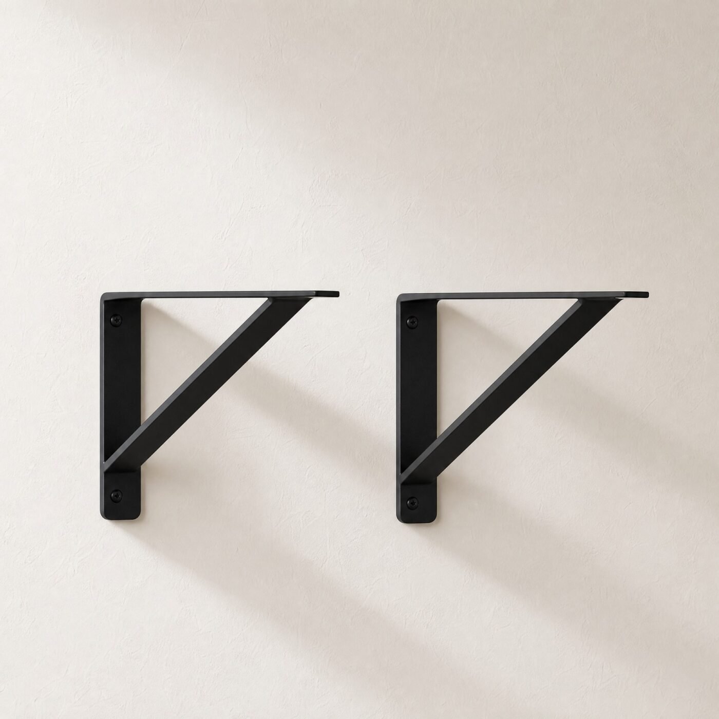 Triangle Shelf Bracket, Pair