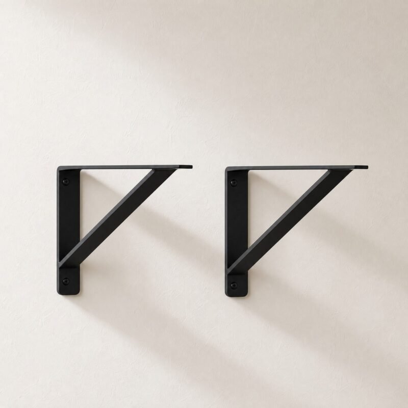 Triangle Shelf Bracket, Pair