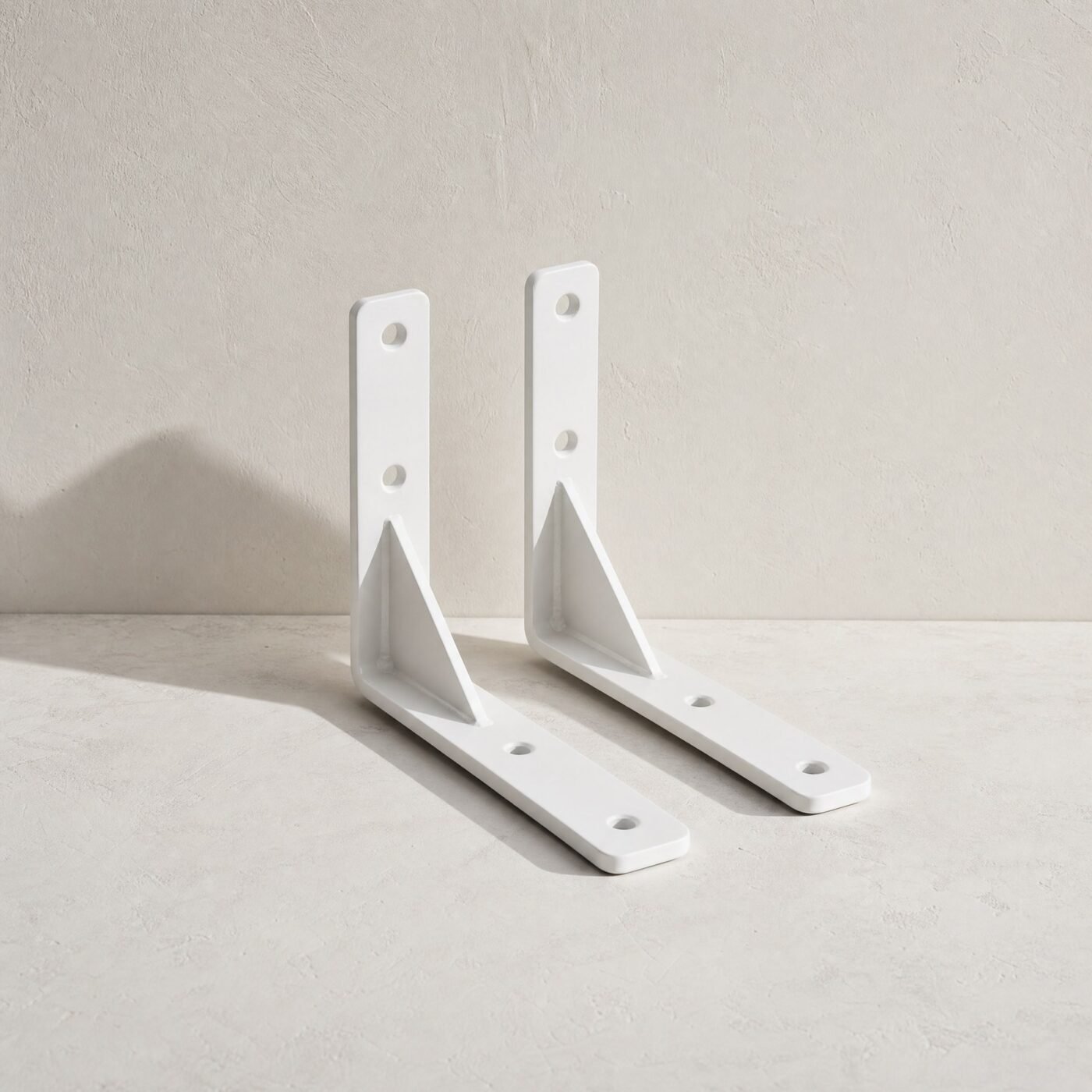 Heavy-Gauge L-Bracket, Pair