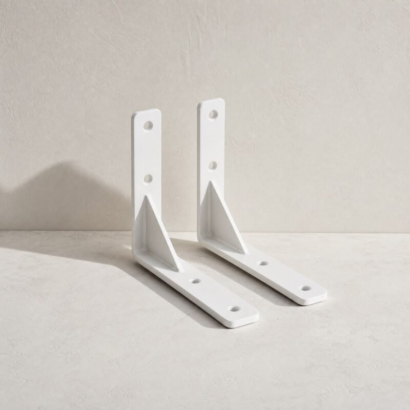 Heavy-Gauge L-Bracket, Pair